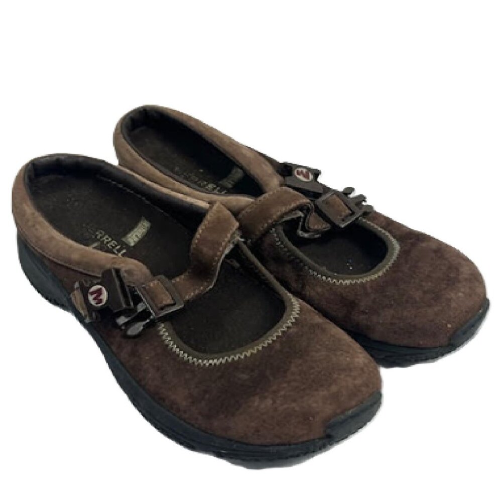 Merrel Encore Mary Jane Leather Expresso Women 7 (J66438)